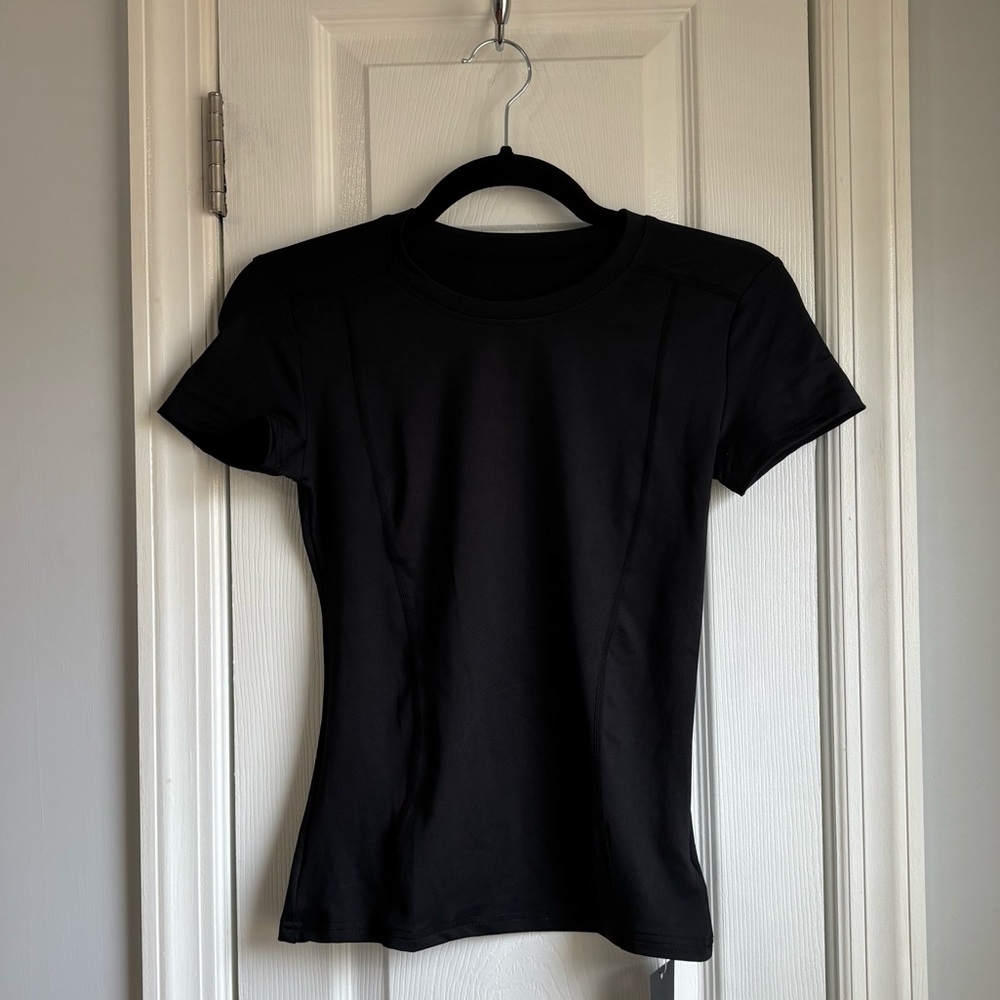 Women’s Black Workout Shirt